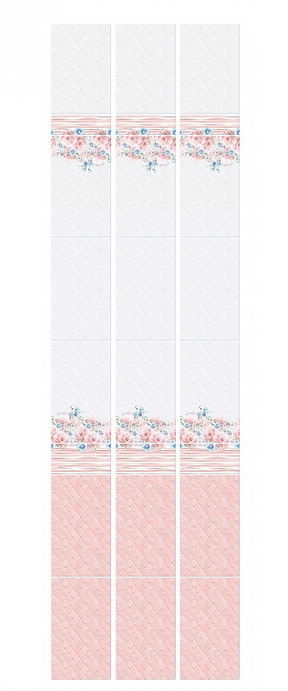  Панель ПВХ Unique Фея розовая (фон)