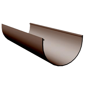 Желоб ПВХ водосточный docke premium (Ø120,65) Шоколад